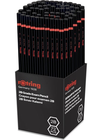 Rotring Exam Pencil 2B Stand 72  - Image 1