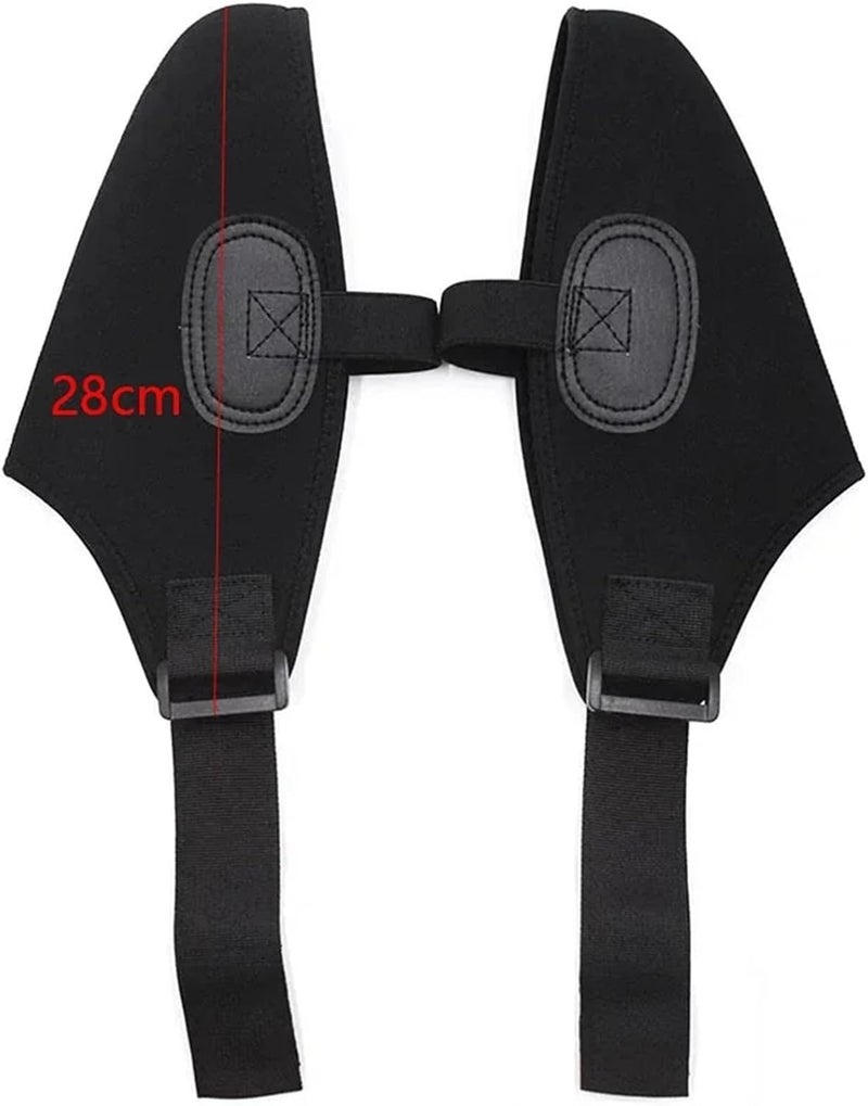 Ski Shoe Covers Dual Skate Snowshoe Covers, Windproof Insulated Ski Boot Covers Polyester for Skiing Accessories Gift - Image 2