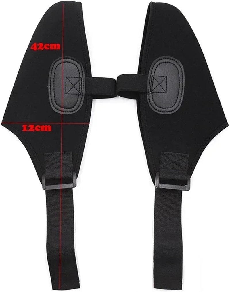 Ski Shoe Covers Dual Skate Snowshoe Covers, Windproof Insulated Ski Boot Covers Polyester for Skiing Accessories Gift - Image 1