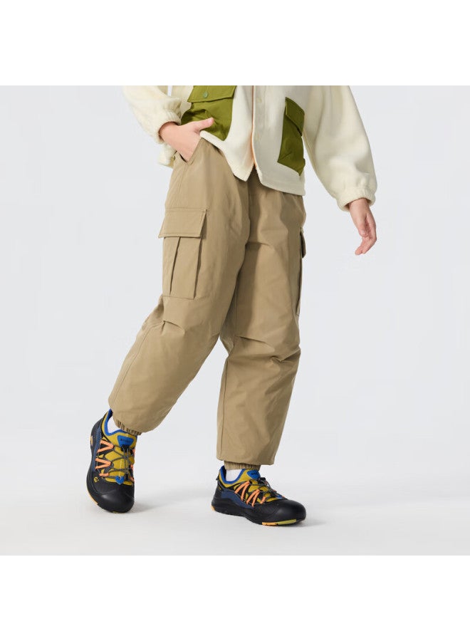 Mqd Boys' Winter  New Outdoor Cargo Jogger Casual Down Pants - Image 3
