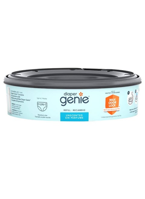 Playtex Diaper Genie Refill (810 Count Total - 3 Pack of 270 Each)