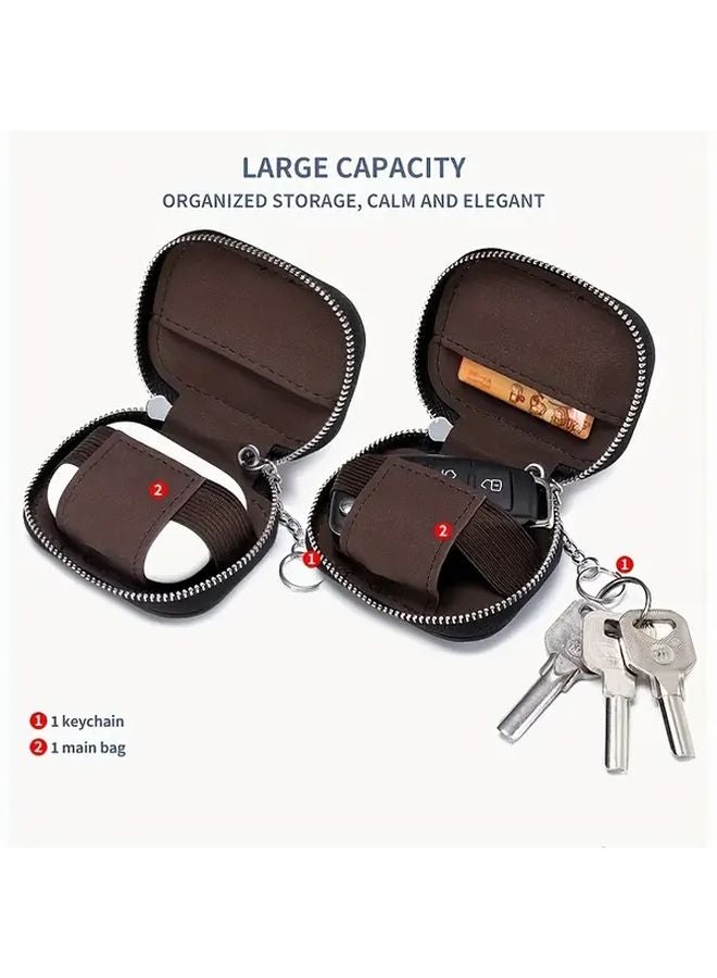 Personalized Initial Earbud Case Custom Name Earth Yellow Lightweight Durable Zipper - Image 4