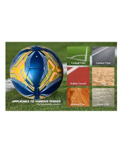 ALLKING Soccer Football Ball - Pro Football Quality - Size 5 - High Performance Precision and Control - Durable for Matches and Training  - Image 4