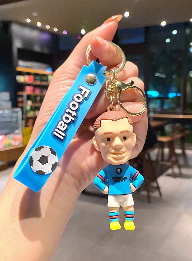 Haaland Soft Rubber Keychain Doll Bag Pendant - Image 1