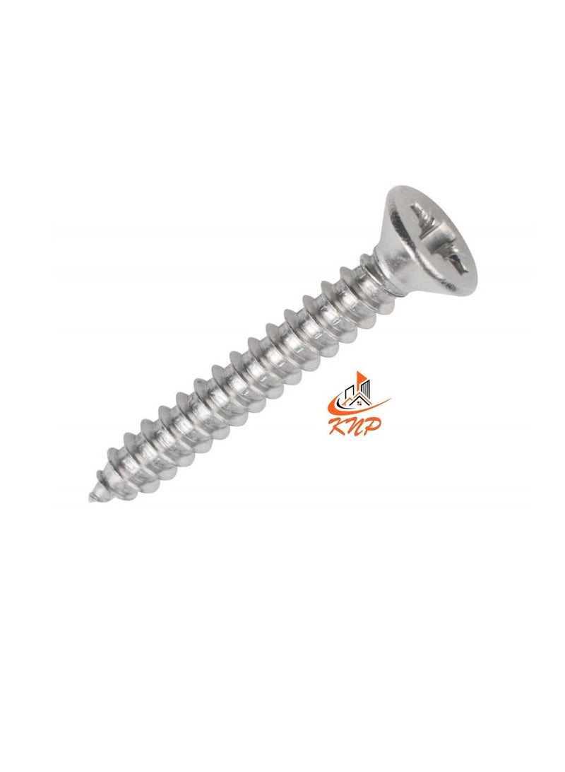 KNP Self Tapping CSK Head Screw 10 X 1/2" - Image 1