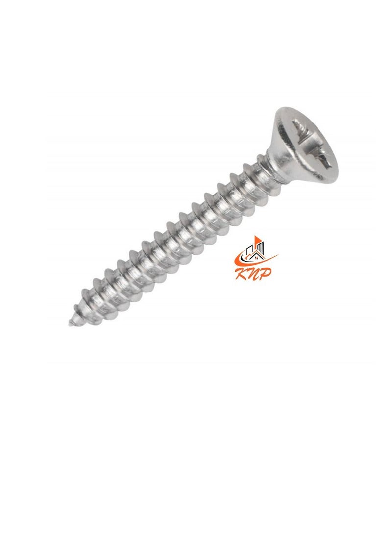 KNP Self Tapping CSK Head Screw 10 X 1/2" - Image 2