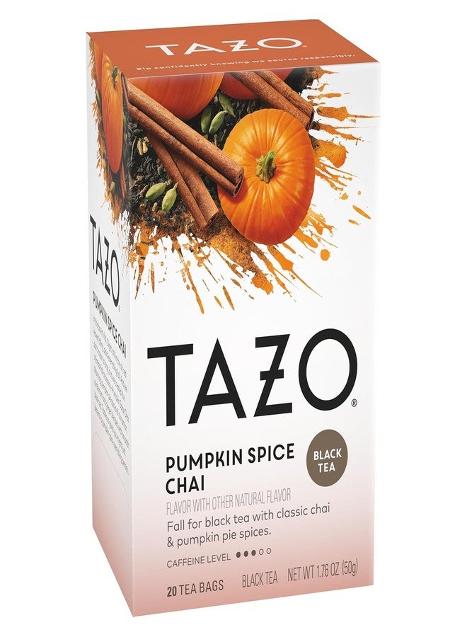 Tazo Chai Tea Pumpkin Spice 60 Bags (3 Pack) - Image 5