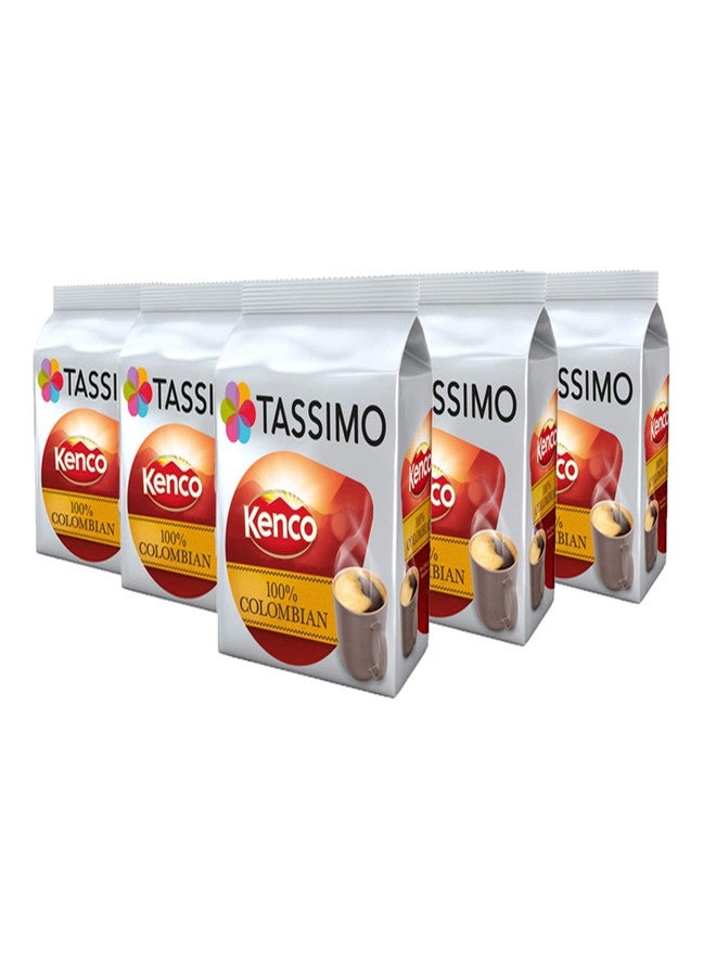TASSIMO Kenco Colombian 16 T DISCs (Pack of 5, Total 80 T DISCs) - Image 1