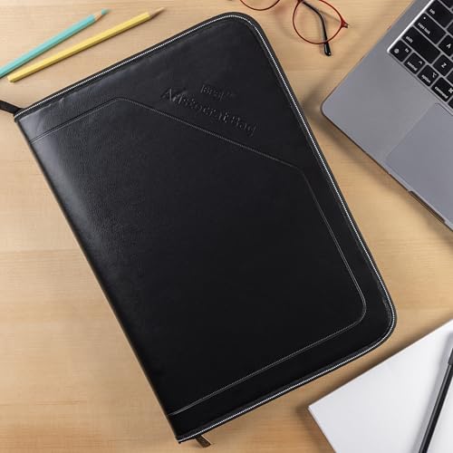 SPS PU Leather 24-Pocket A4 File Organizer – Professional Document Holder for Certificates, Legal Documents, Home, Office, School Use (Black) - Image 5