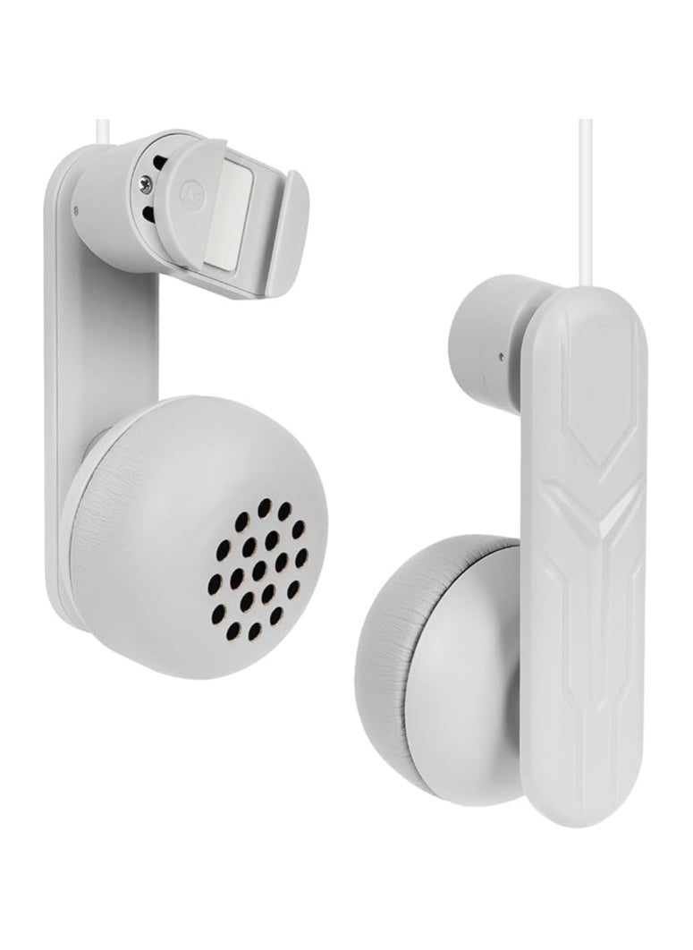 Starwell VR Ear Protector Enhanced Sound Compatible with Meta Quest 3 / Quest 2, Headset Sound Collector, Comfort On-Ear Earflap, Headphone Extension Gaming Accessories (White, 1 Pair)  - Image 1