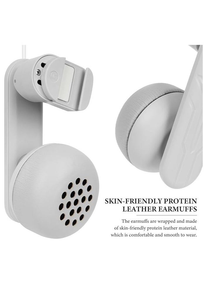 Starwell VR Ear Protector Enhanced Sound Compatible with Meta Quest 3 / Quest 2, Headset Sound Collector, Comfort On-Ear Earflap, Headphone Extension Gaming Accessories (White, 1 Pair)  - Image 2