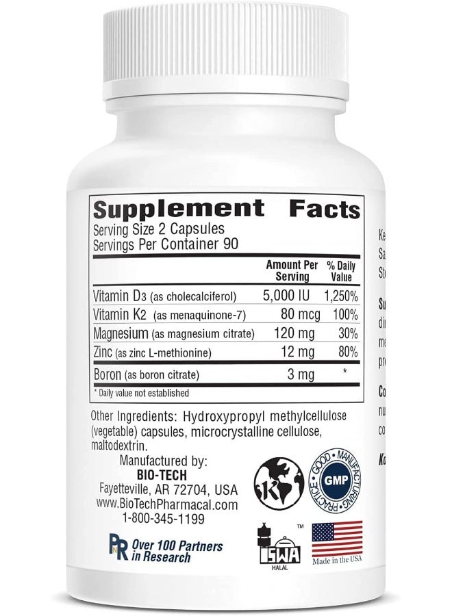 Bio-Tech Pharmacal D3 Plus (180 Count) - Image 4