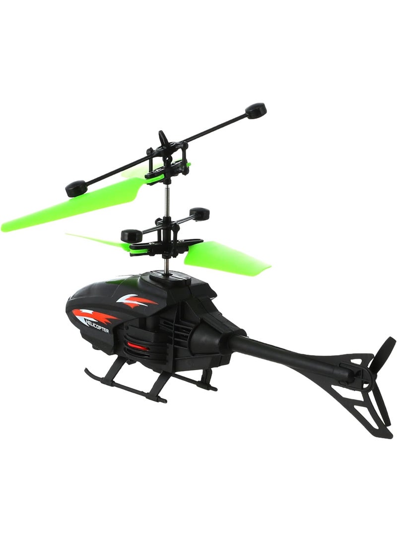 Helicopter sensor helicopter with remote charging battery - black & green - Image 5