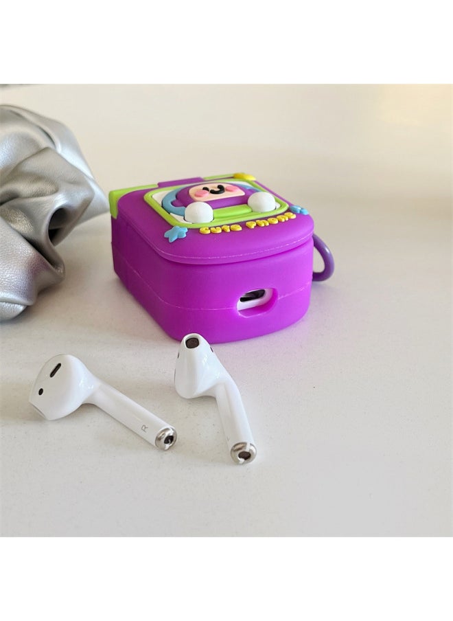 Generic Cartoon Flip Buster Lightyear AirpodsPro2 Generation 1/2/3/4 Generation For Apple Wireless Bluetooth Headset Cover-Color:Flip Buzz Lightyear Headphone Cover + Hanging Ring-Applicable Models:Airpods Pro  - Image 5