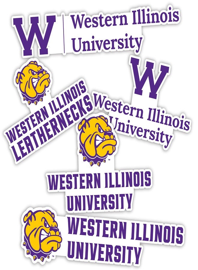Desert Cactus Western Illinois University Sticker Leathernecks Vinyl Decals Laptop Water Bottle Car Scrapbook T2 (Type 2) - Image 1