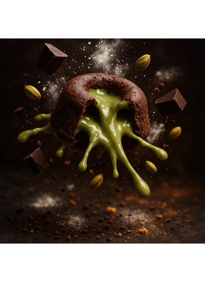 Flair Pistachio Kunafa Dubai Chocolate Lava Cake 60g - Image 3