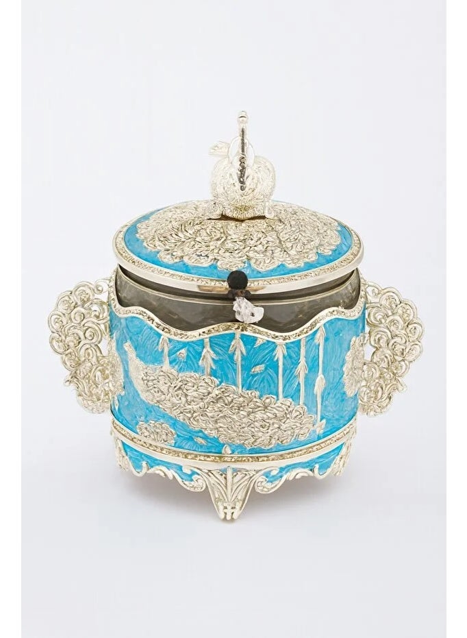 جرة سكر فاخرة بتصميم أنيق بنقوش - Image 3