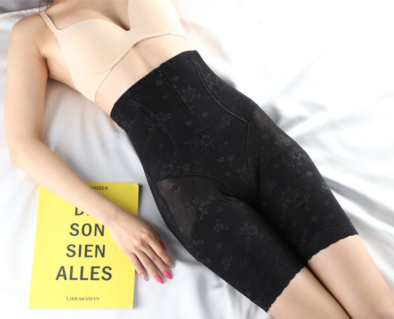 Explosive Zipper-Breasted High Waist Abdominal Hip-Lifting Waist Stomach Shaping Pants Postpartum Abdominal Pants Safety Pants Shaping - Image 1