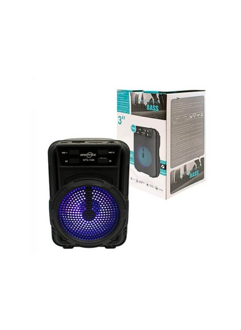 GREATNICE - Portable Bluetooth Speaker 5W With Radio Gts-1345 - Image 1