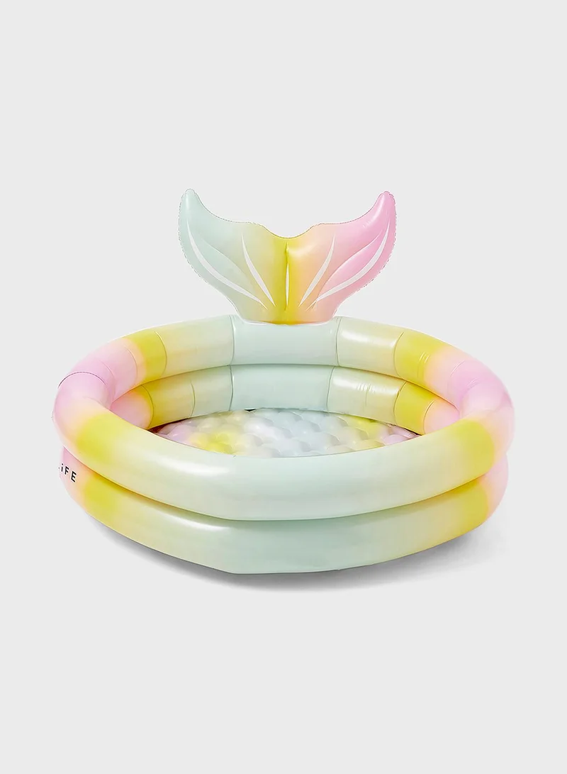 SUNNY LIFE Mermaid Ombre Backyard Inflatable Pool