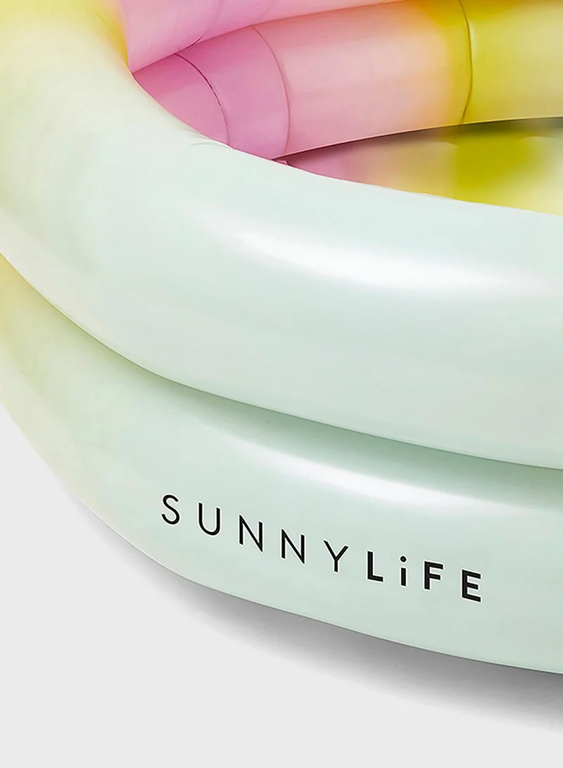 SUNNY LIFE Mermaid Ombre Backyard Inflatable Pool