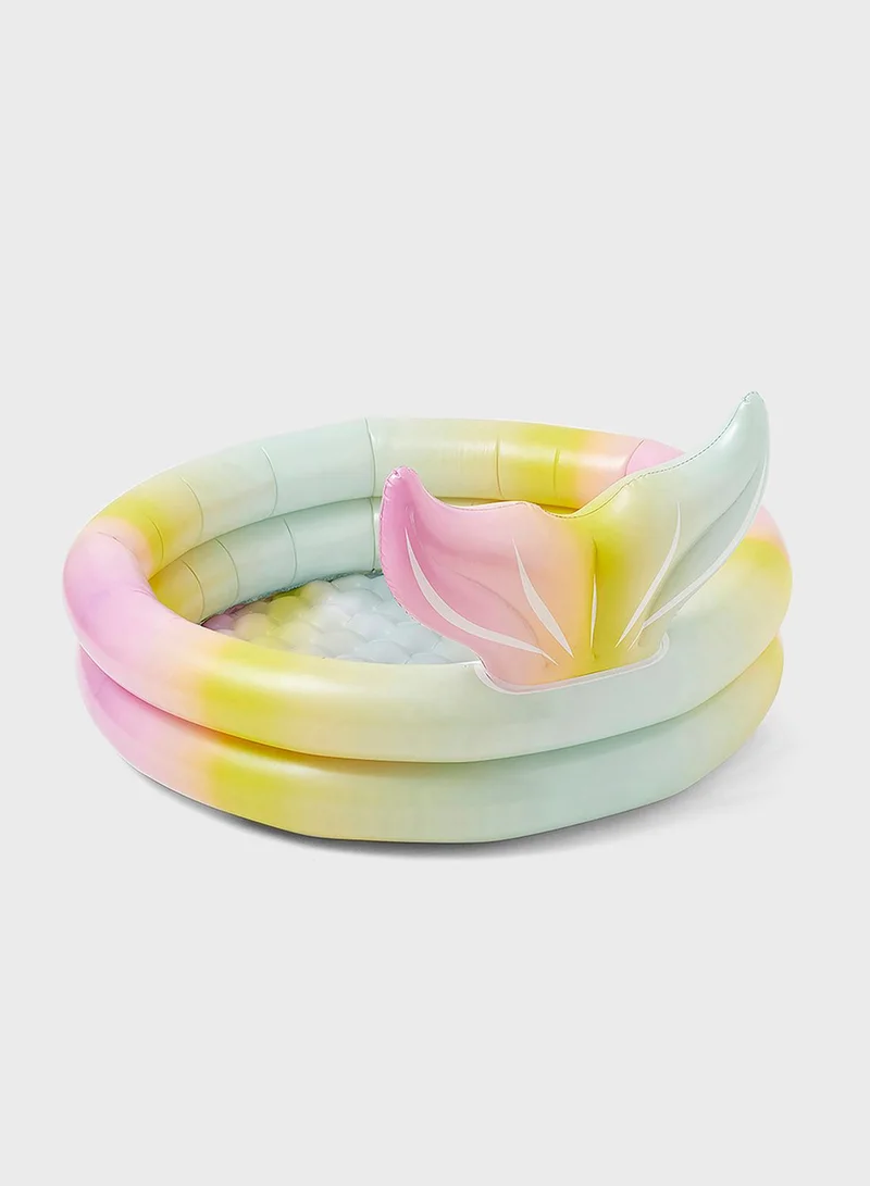 SUNNY LIFE Mermaid Ombre Backyard Inflatable Pool