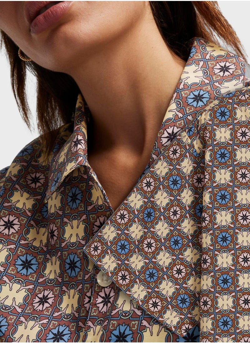 PUMA - Classics New Prep All Over Printed Shirt - Image 1