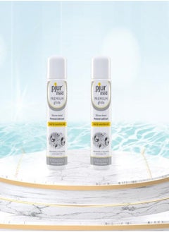 pjur med 2-Piece Premium Glide Silicone Based Personal Lubricant  - Image 3