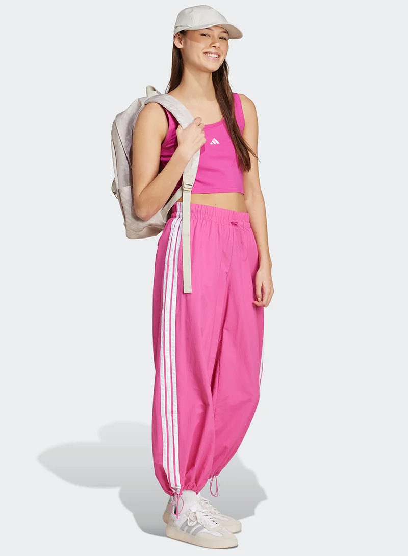 اديداس Essentials Small Logo Cotton Lifestyle Tank Top