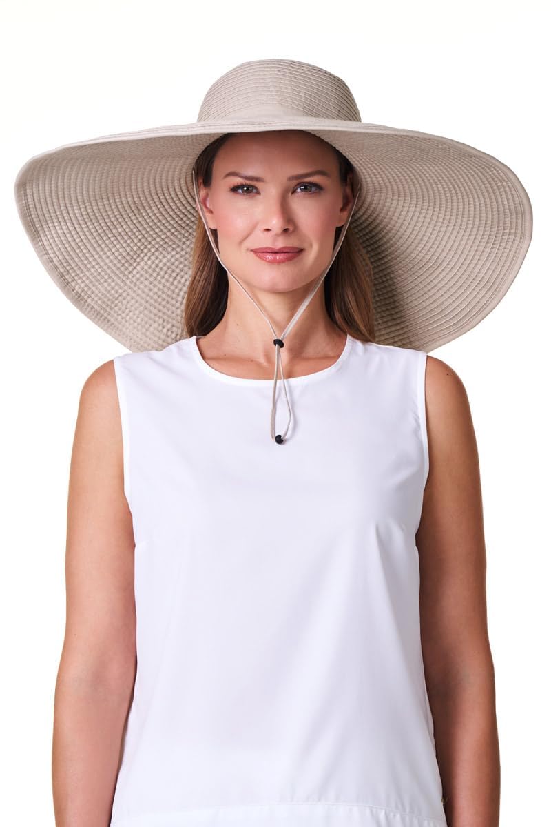 Coolibar Women's Ultra Wide Sun Hat - Image 1