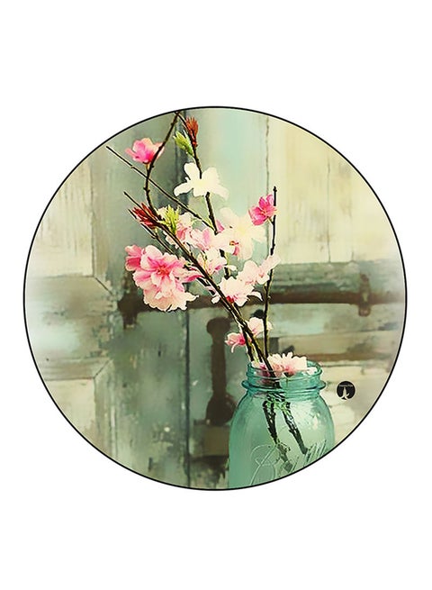 Flowers Printed Pin Multicolour