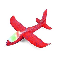 Generic Hand-launch foam glider plane toy, fun outdoor sport plane model for kids (Red).  - Image 1