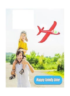 Generic Hand-launch foam glider plane toy, fun outdoor sport plane model for kids (Red).  - Image 5