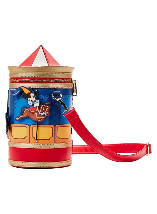 Loungefly حقيبة كروس بودي من لاونج فلاي ديزني ميكي وميني ماوس من فيلم الخياط الصغير الشجاع - Image 3