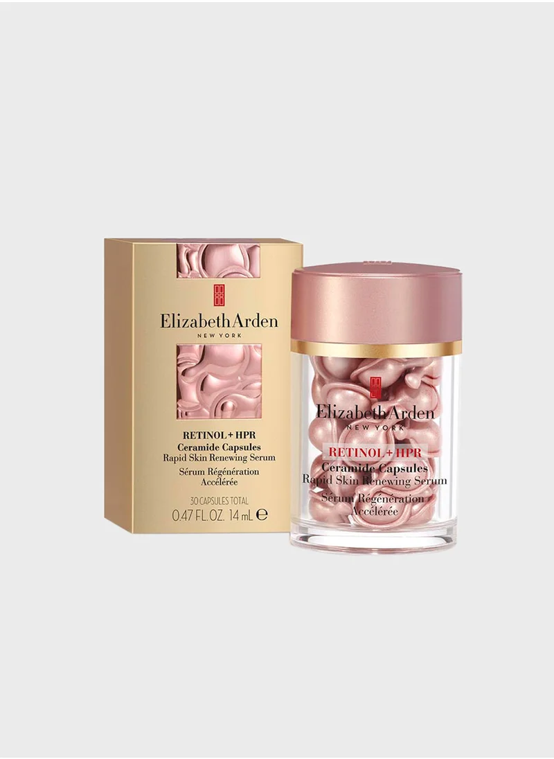 Elizabeth Arden Retinol + HPR Ceramide Capsules, 30Pcs