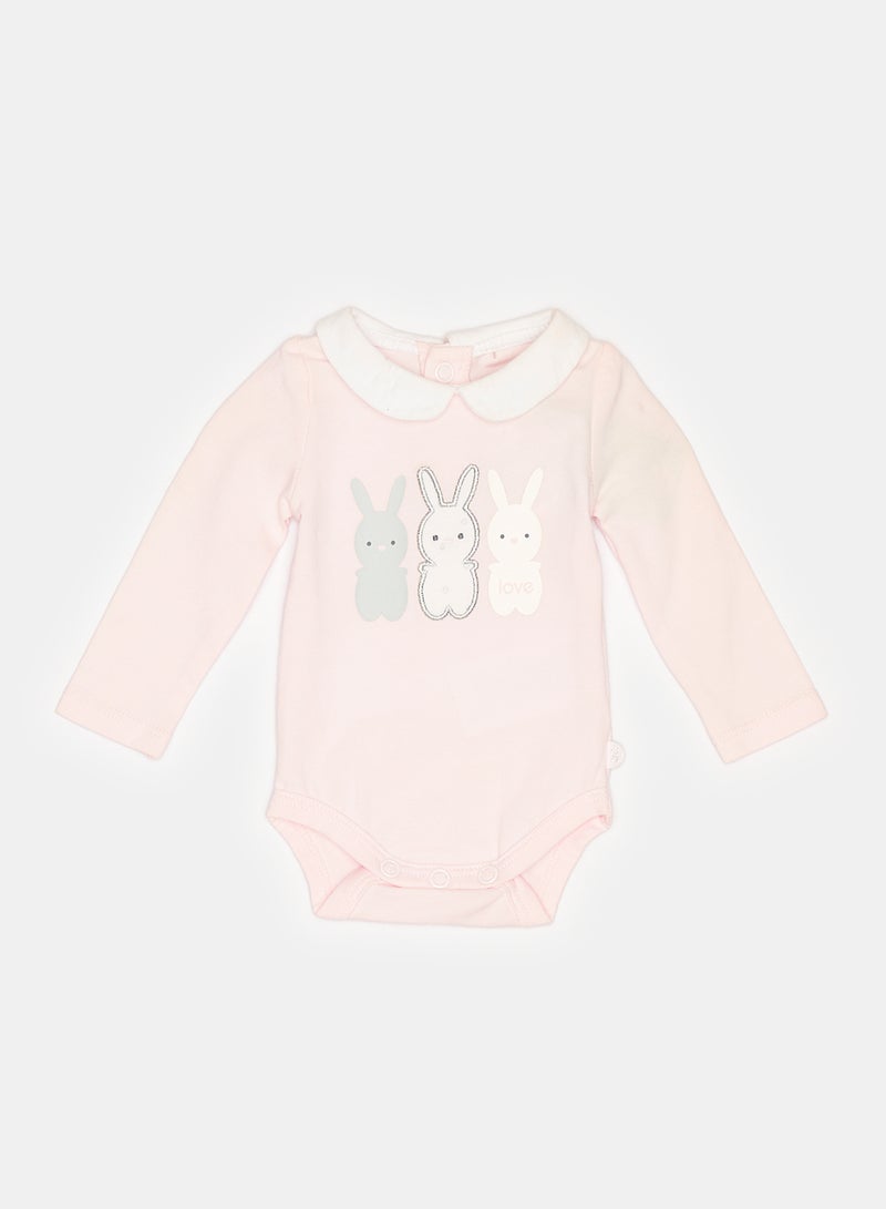 Okaidi OBaiBi By Okaidi Baby Girls Jumpsuit - Image 1