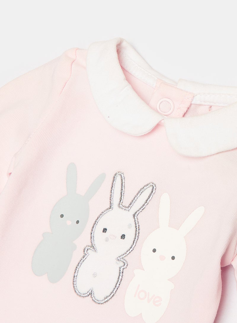 Okaidi OBaiBi By Okaidi Baby Girls Jumpsuit - Image 3