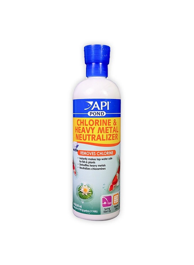 API محايد الكلور والمعادن الثقيلة للبرك - 16 أونصة - Image 1