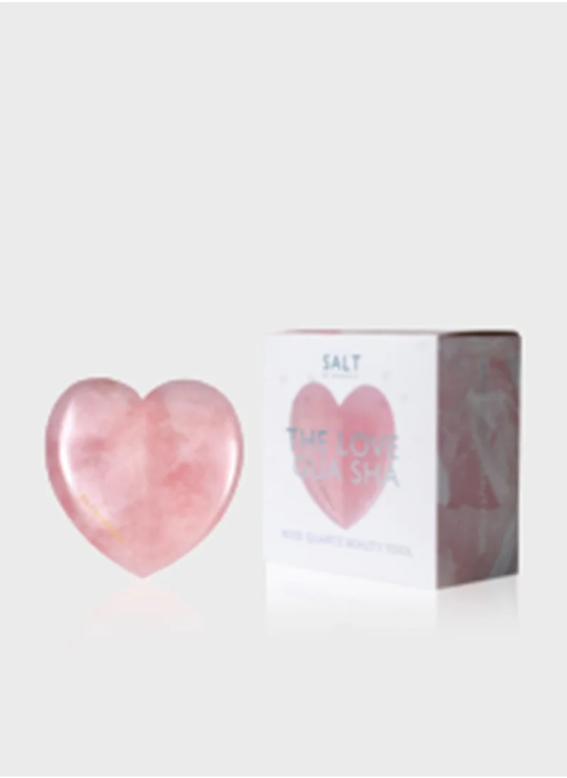 SALT BY HENDRIX Love Gua Sha - Rose Quartz