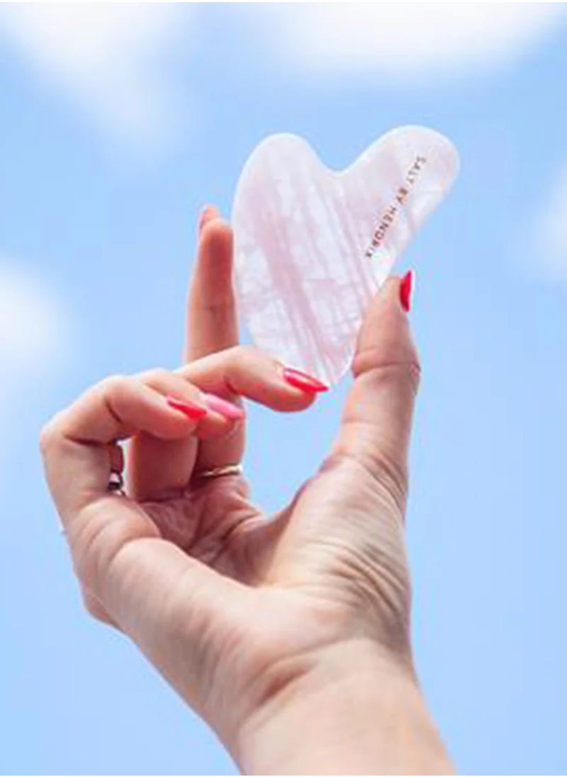SALT BY HENDRIX Love Gua Sha - Rose Quartz