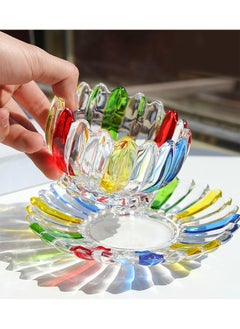 Generic Colorful Lotus Shaped Fruit Bowl, Salad Bowl, Yogurt Bowl  - Image 3