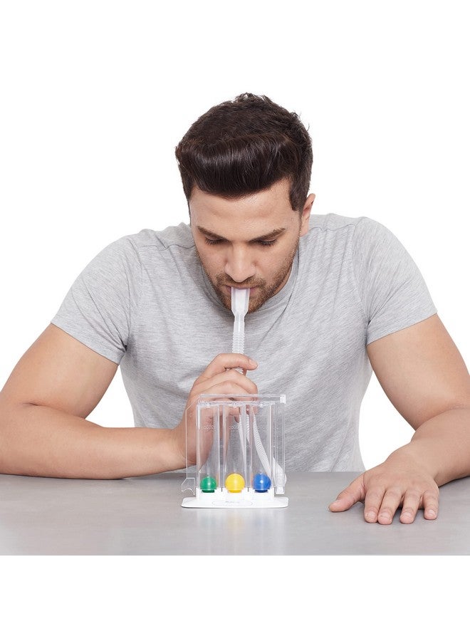 رومسونز مقياس التنفس للتنفس العميق وتمرين الرئة - Image 2