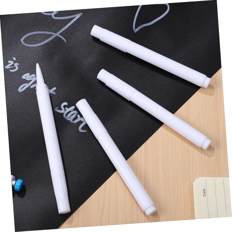 NUOBESTY 20pcs White Chalkboard Marker Creative Chalk Pens for Glass Blackboards - Image 4