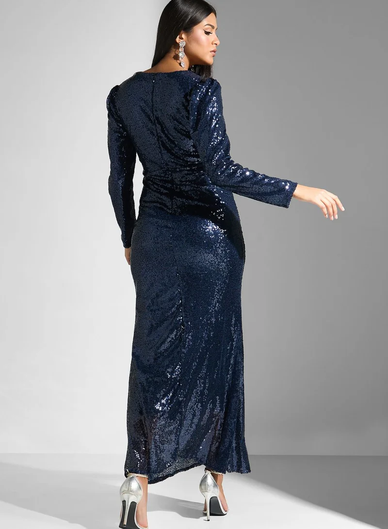 Khizana Shimmer Mermaid Cut Dress