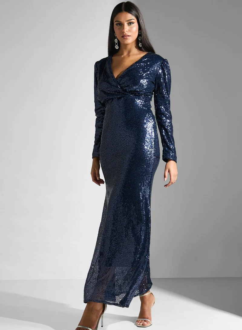 Khizana Shimmer Mermaid Cut Dress