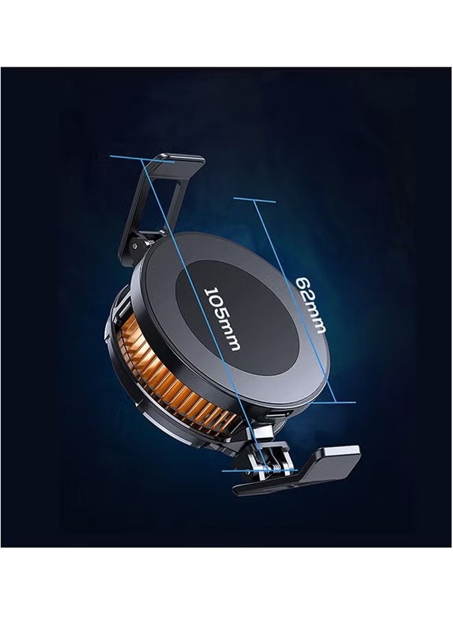 مبرد الهاتف المغناطيسي ، مروحة تبريد الهاتف المحمول سريعة تبديد الحرارة ، مروحة الهاتف العالمية مشعاع الهاتف المحمول للعبة ، تيكتوك البث الحي إلخ - Image 2