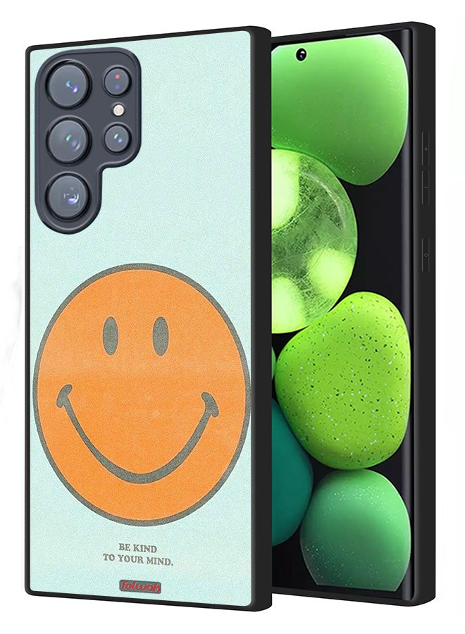 Tolwak Samsung Galaxy S22 Ultra 5G Protective Case Cover Be Kind To Your Mind - Image 1