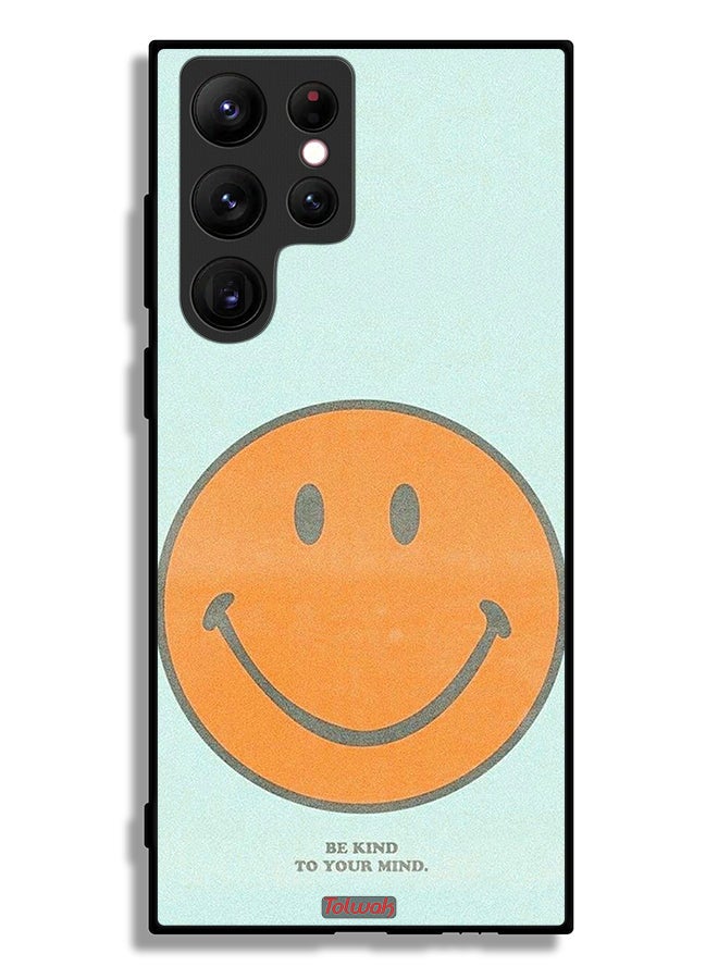 Tolwak Samsung Galaxy S22 Ultra 5G Protective Case Cover Be Kind To Your Mind - Image 3