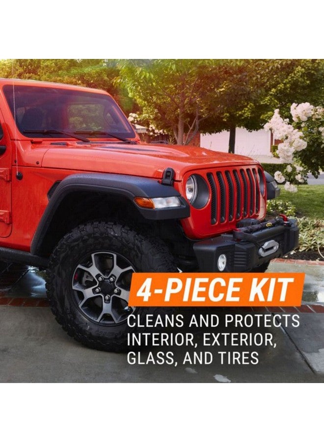 ARMOR ALL 4-Piece Tire-Foam Protectant High Gloss Finish Complete Car Care Kit 78452 - Image 4