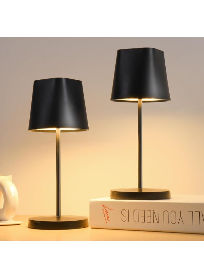 كونتيس مصباح طاولة LED لاسلكي، قابل للتعتيم، قابل لإعادة الشحن - Image 1